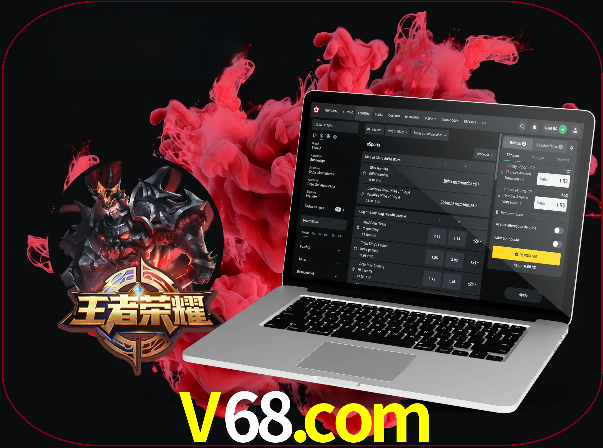 Um jogo global que conquistou os corações dos utilizadores de todo o mundo e que foi desenvolvido na China está disponível no v68.