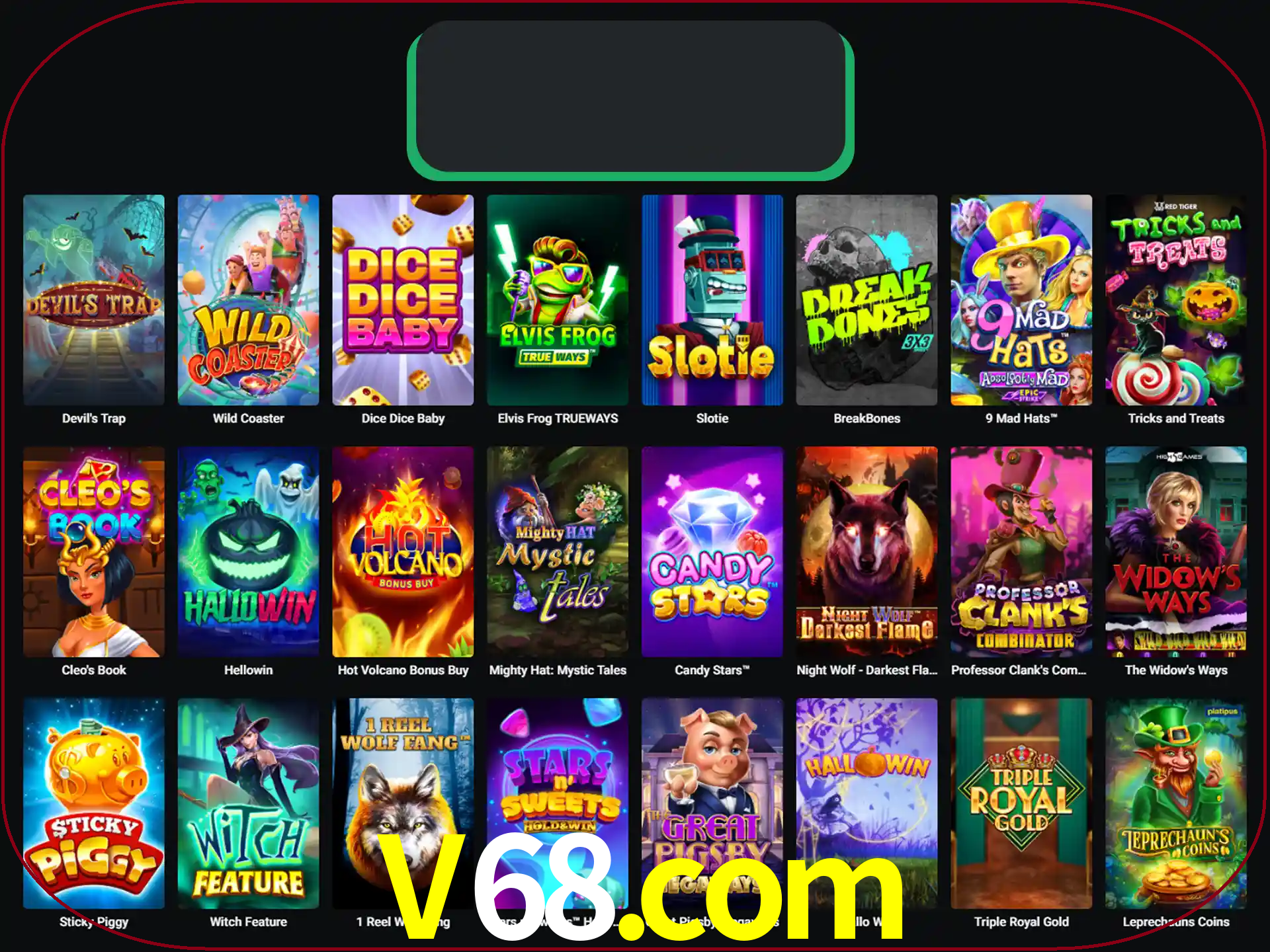Procure por seus amados jogos de slot.
